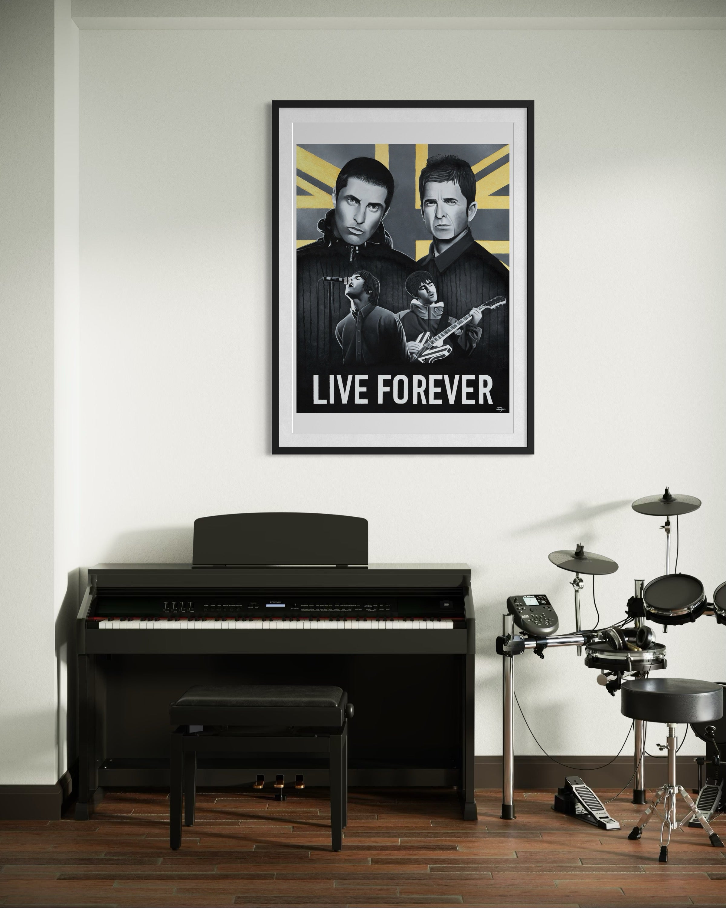 "Live Forever" - Artwork Print