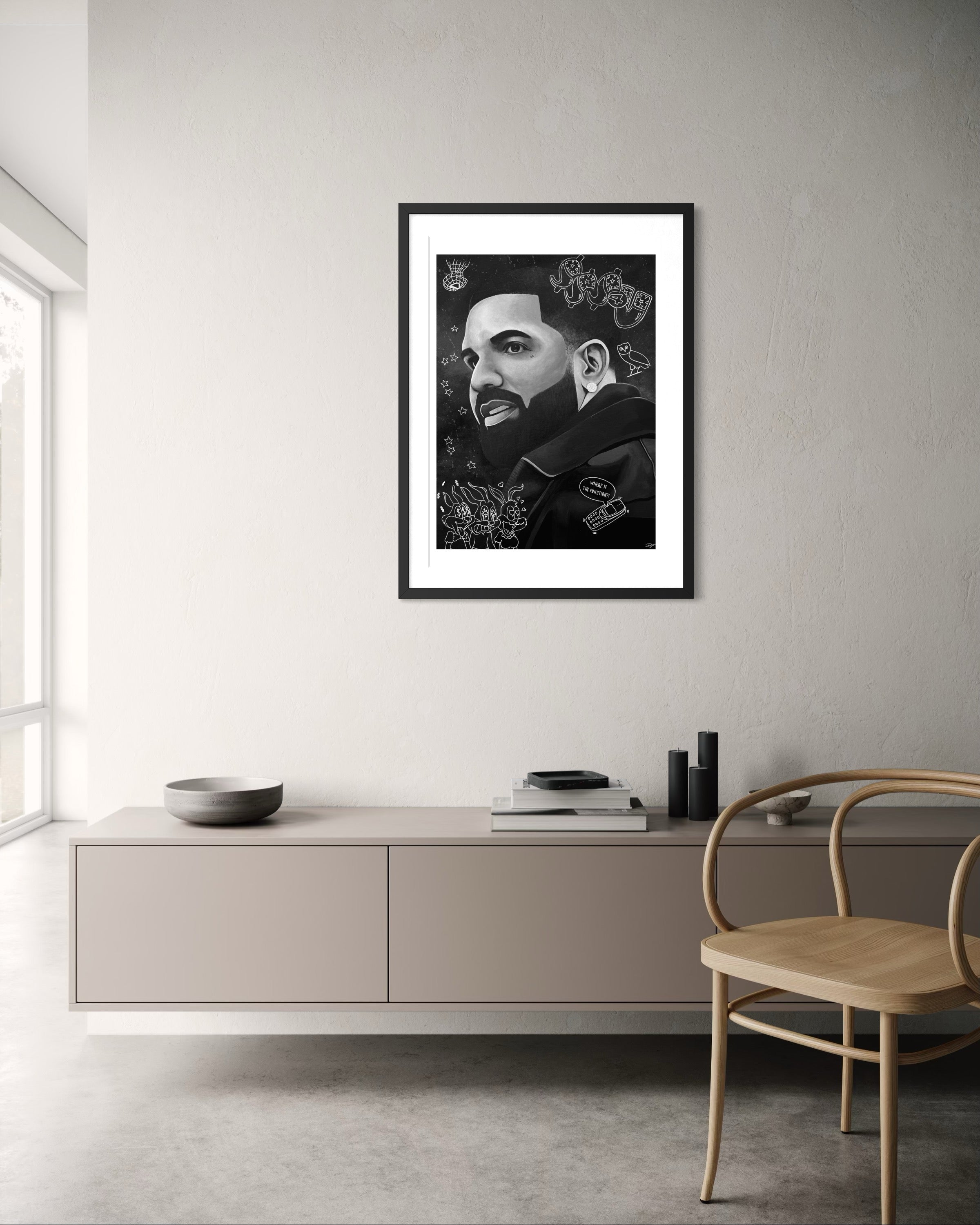 "$$$4U" - Artwork Print