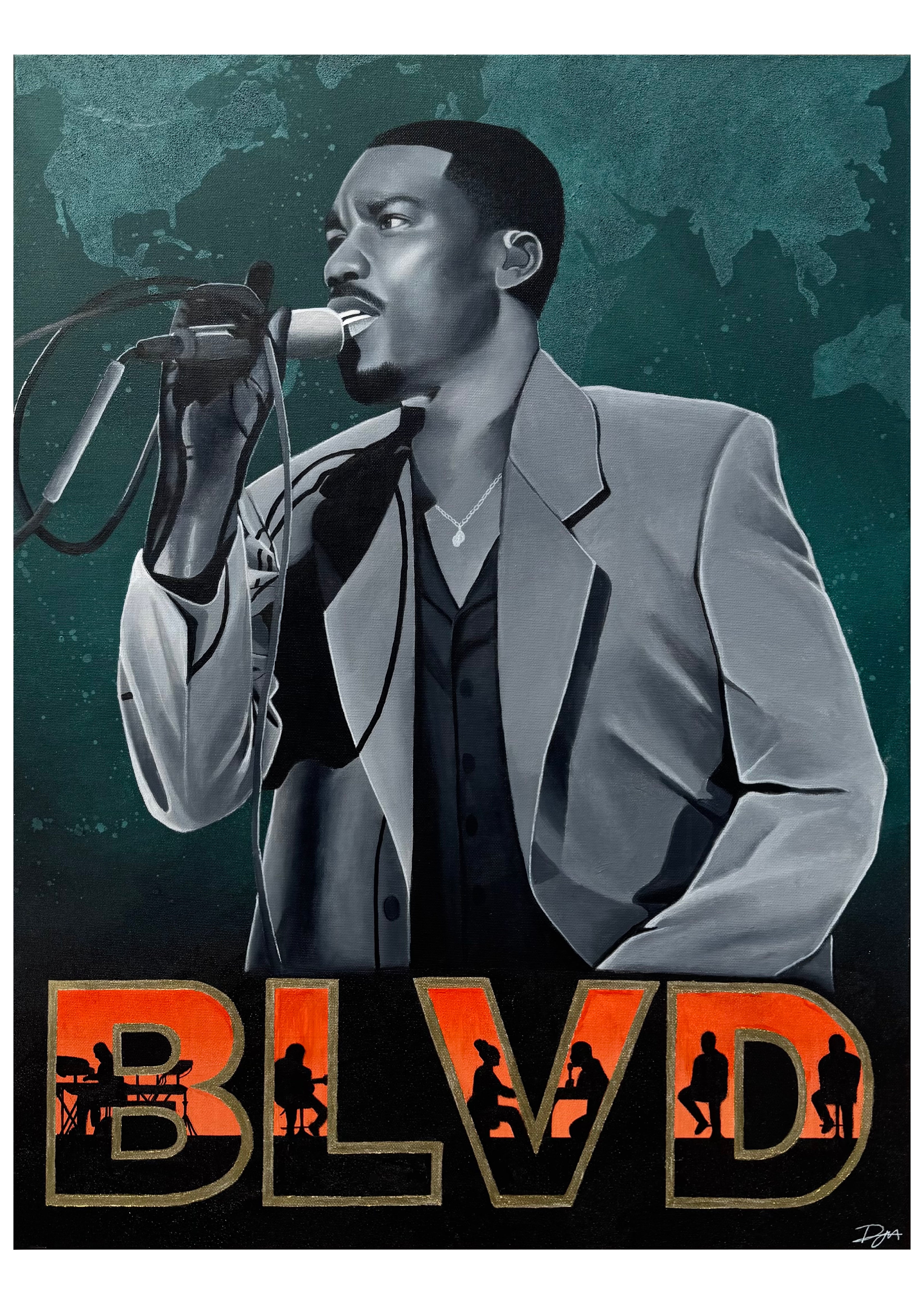 "BLVD" - Artwork Print