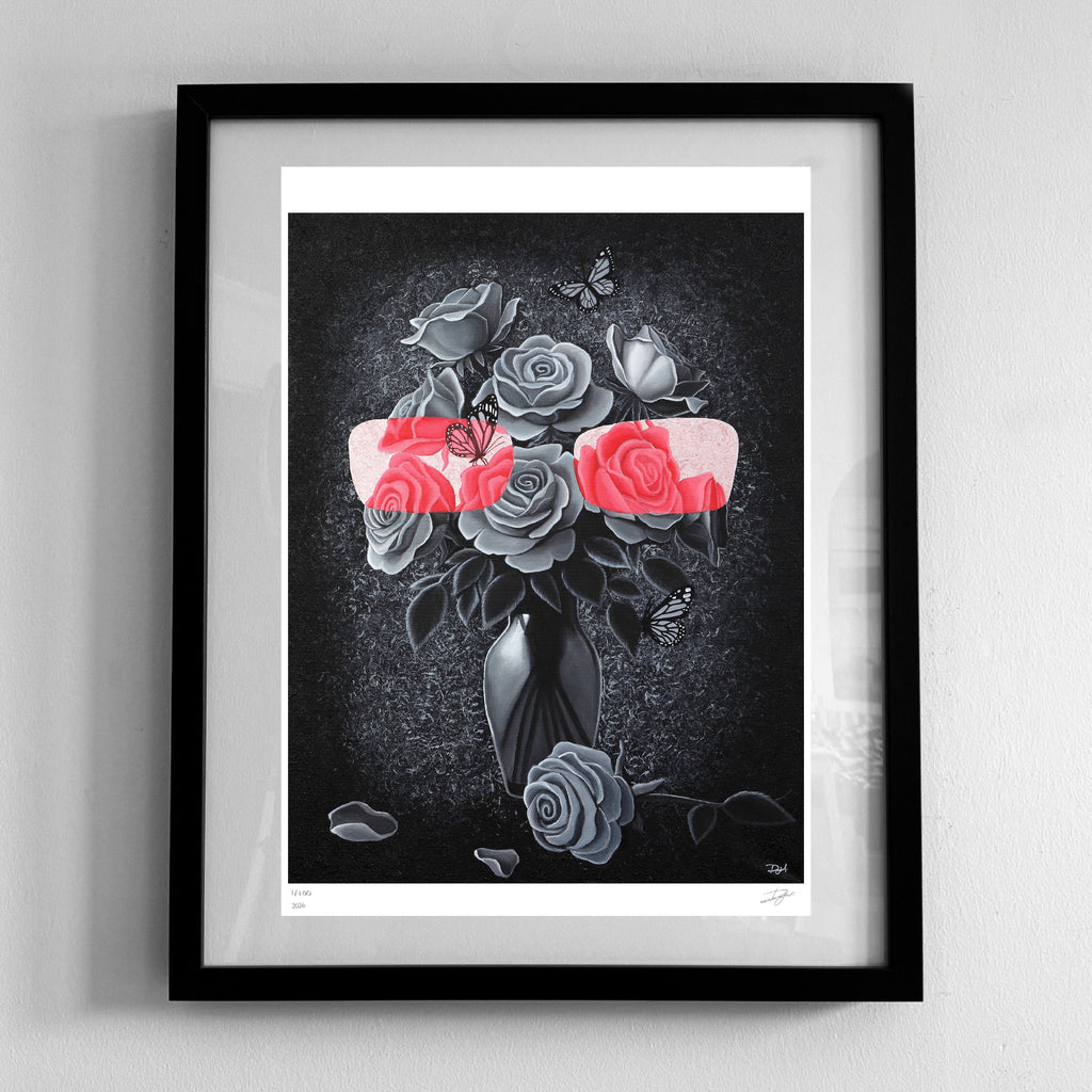 "Rose Tinted" - Artwork Print