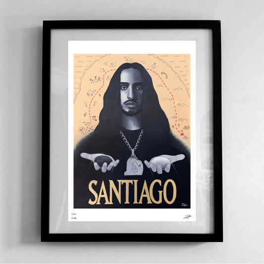 "Santiago" - Artwork Print