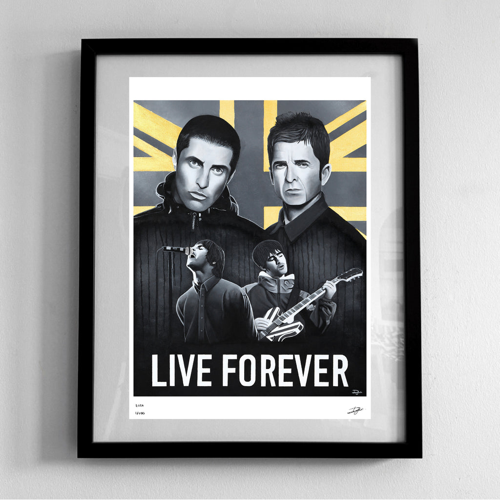 "Live Forever" - Artwork Print