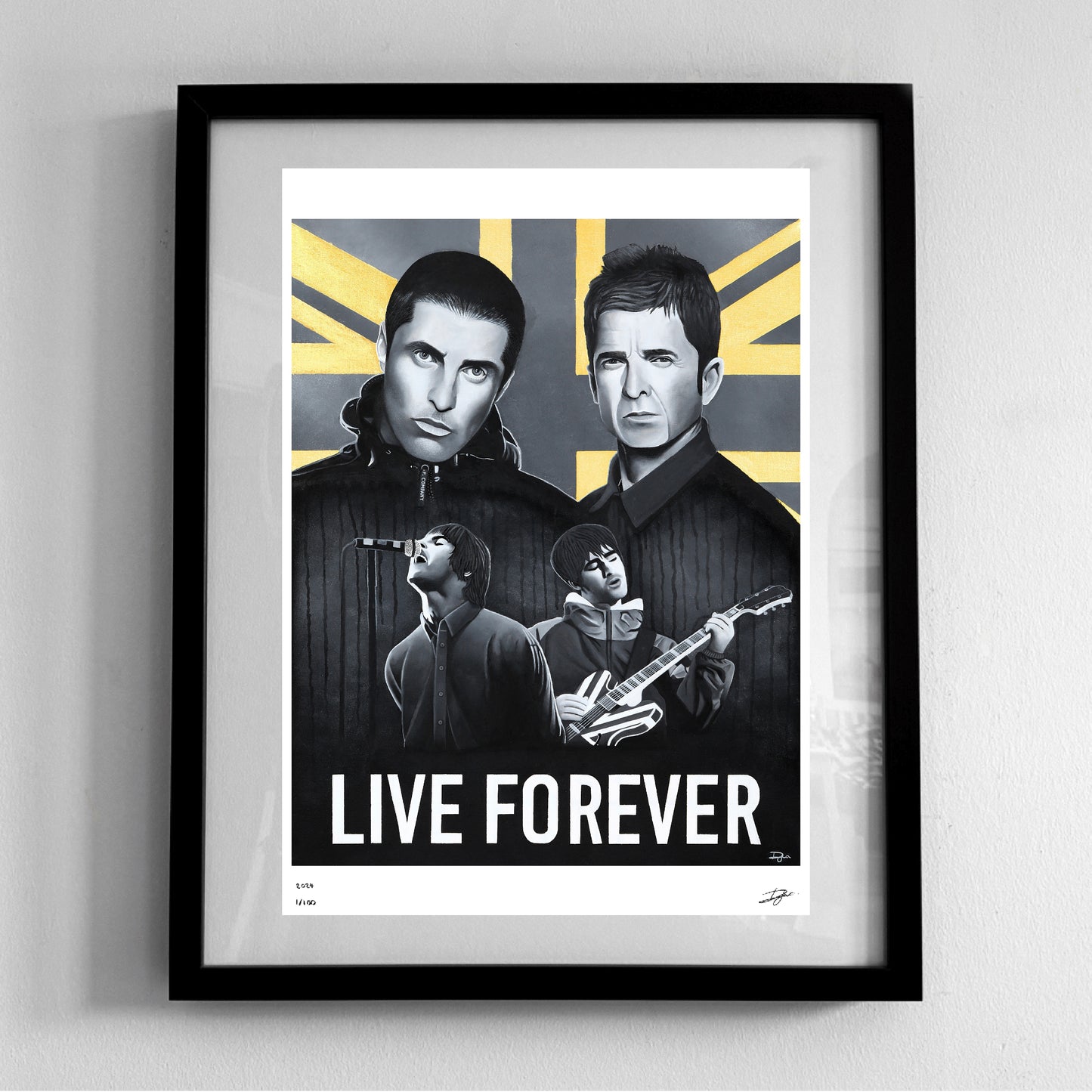 "Live Forever" - Artwork Print