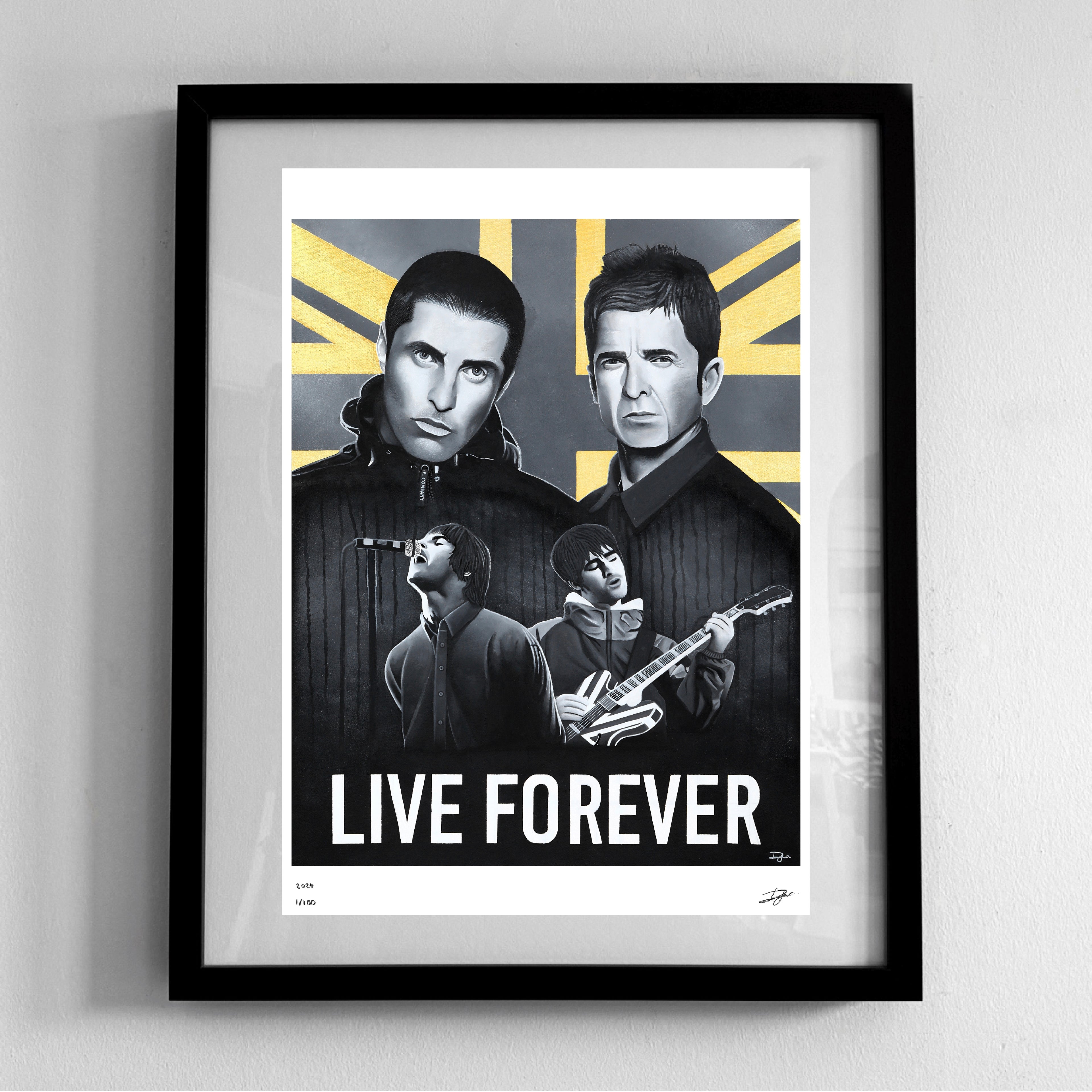 "Live Forever" - Artwork Print