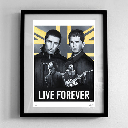 "Live Forever" - Artwork Print