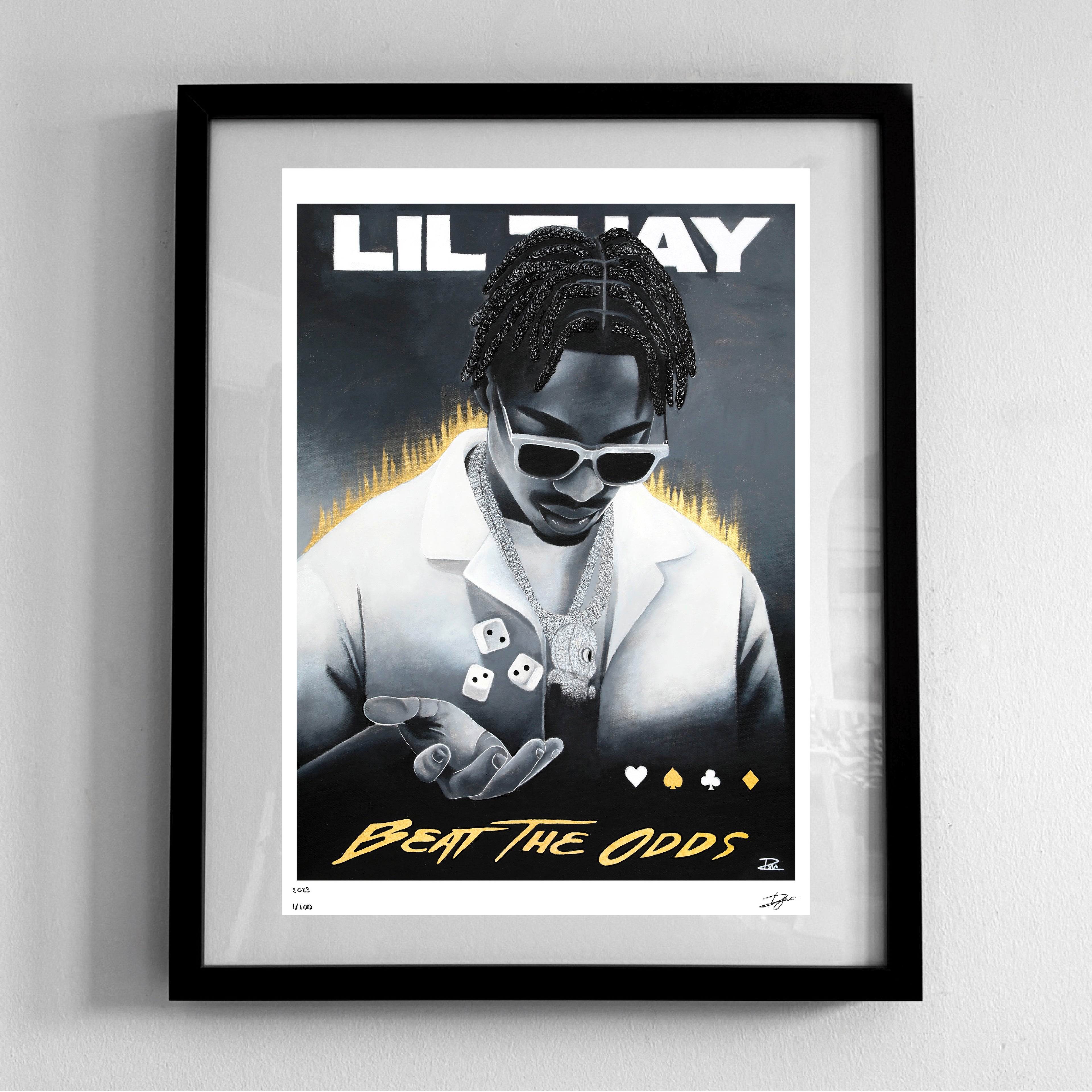 "Beat The Odds" - Artwork Print