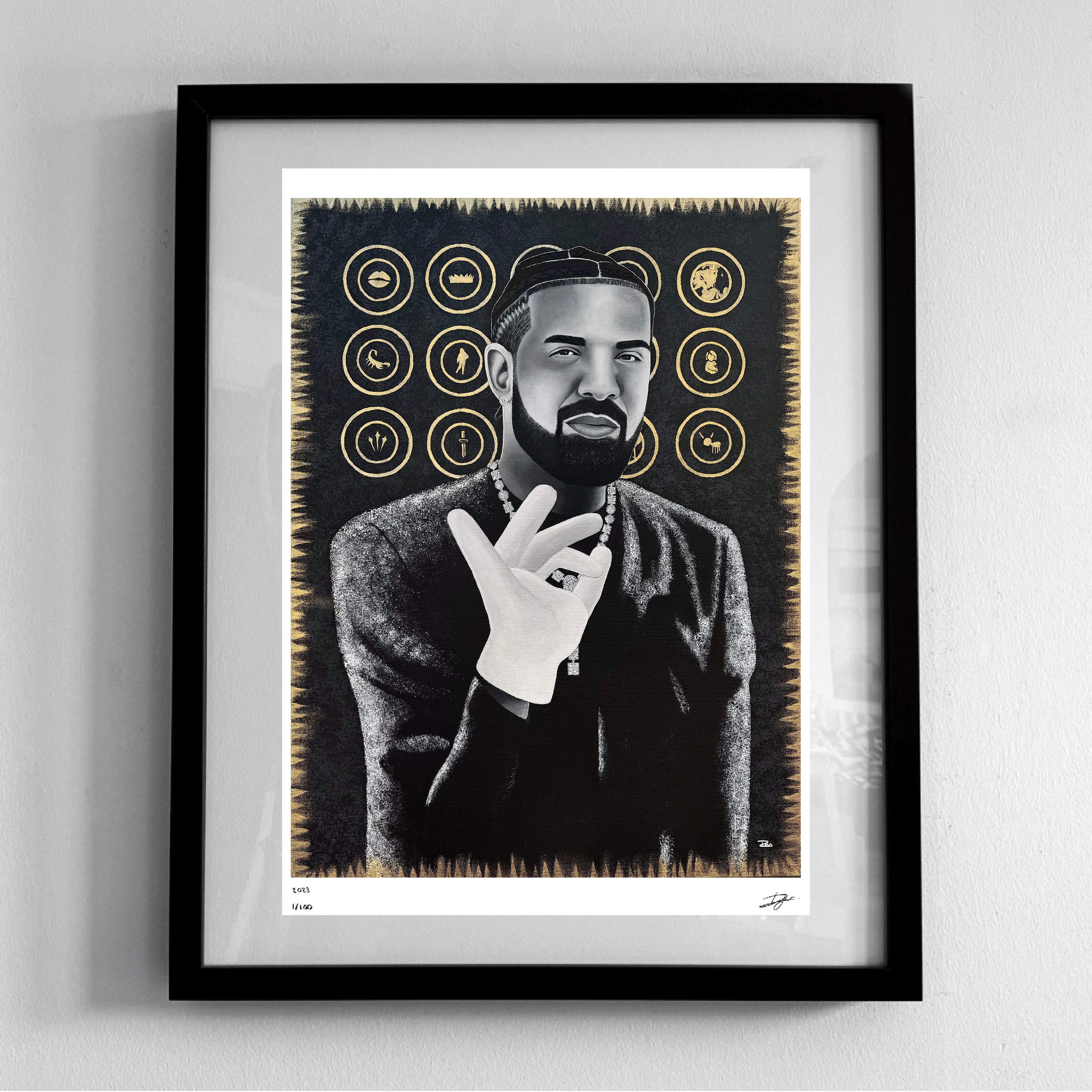 "6 God" - Artwork Print