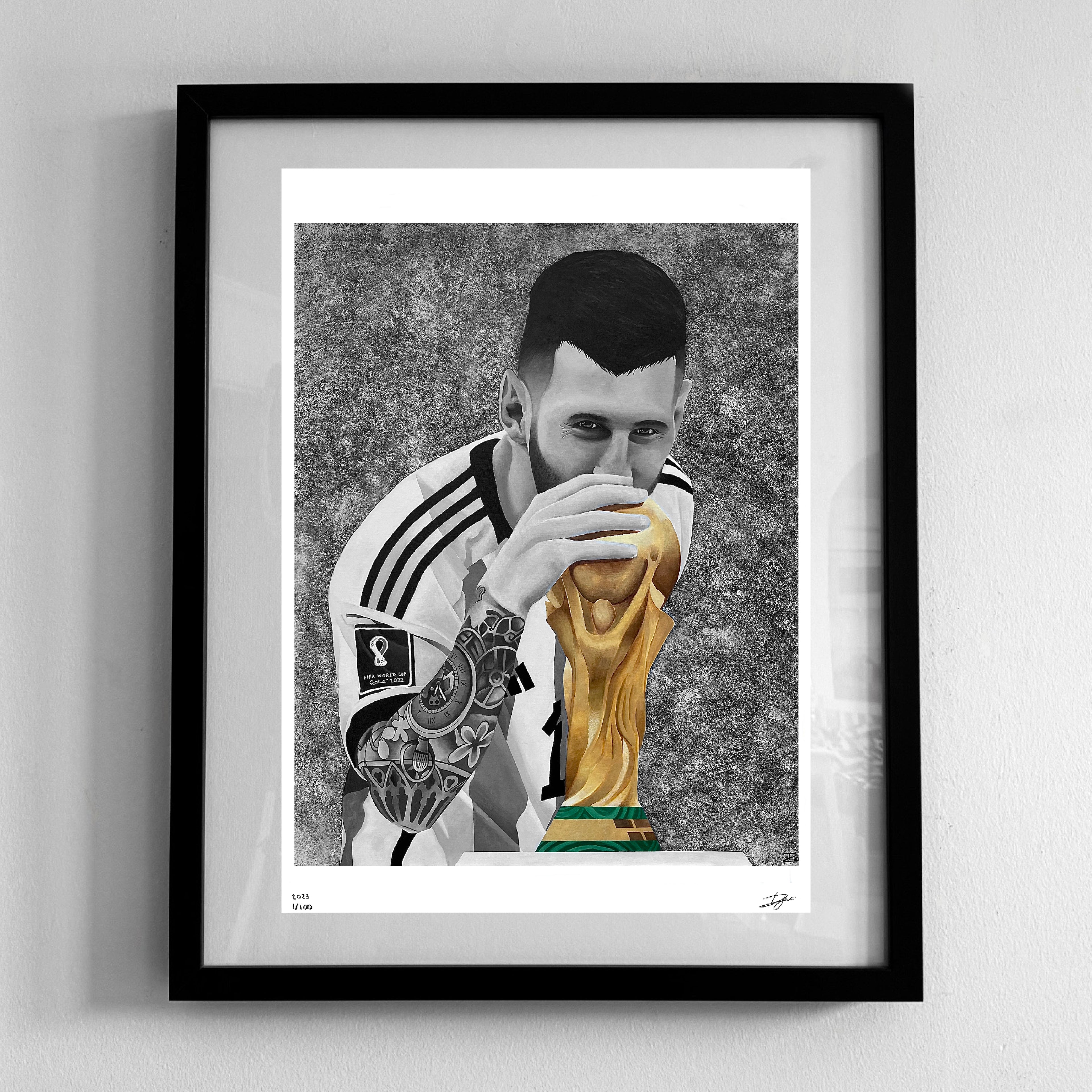 "Campeón del Mundo" - Artwork Print