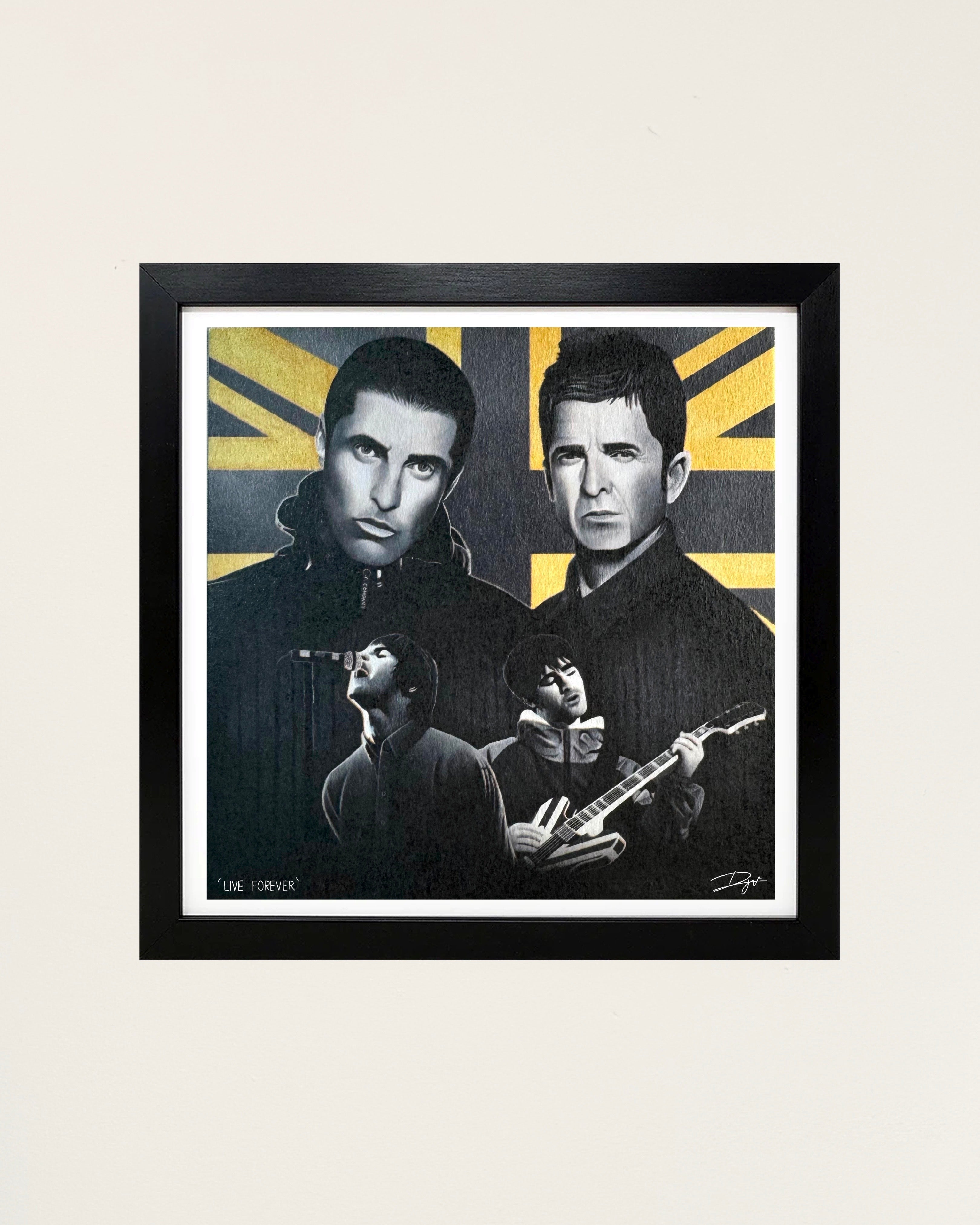 Live Forever - Drink Coasters