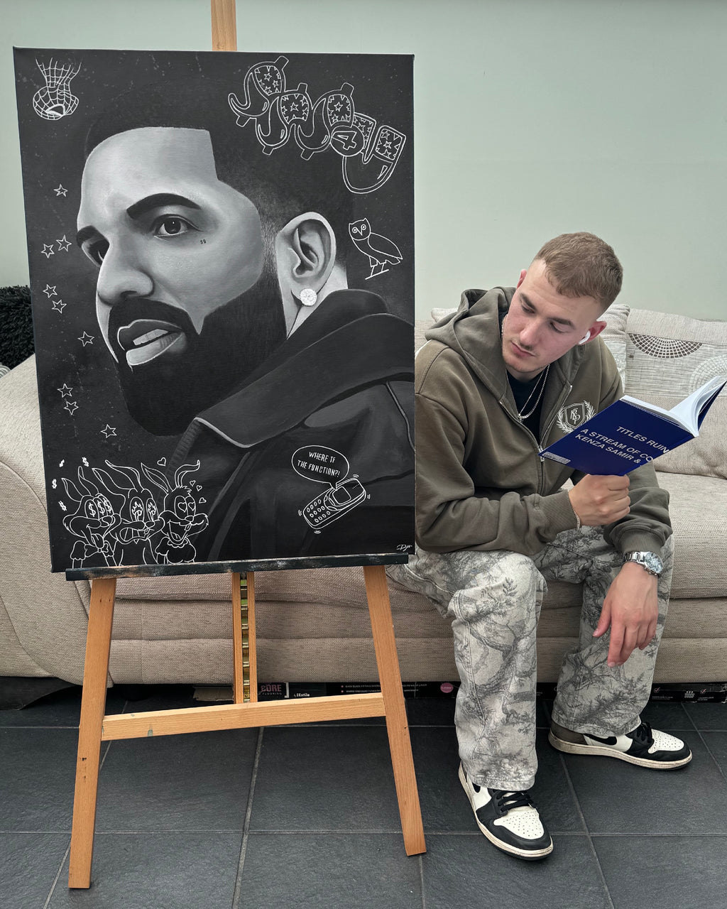 "$$$4U" - Artwork Print