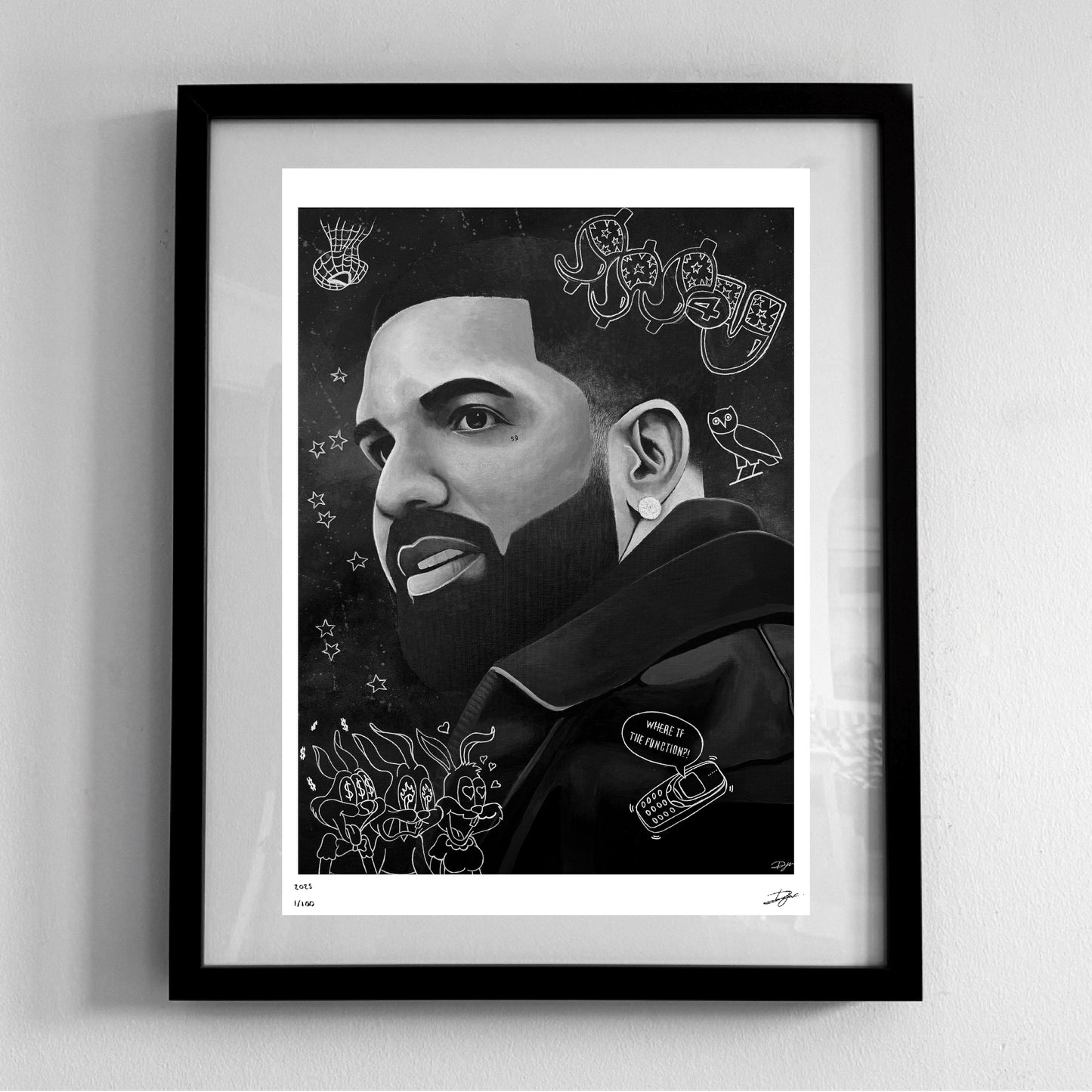 "$$$4U" - Artwork Print