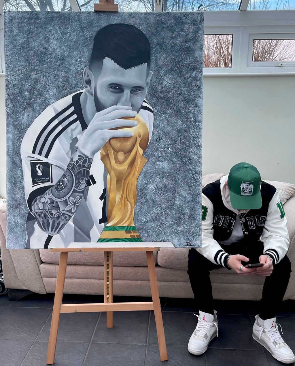 "Campeón del Mundo" - Artwork Print